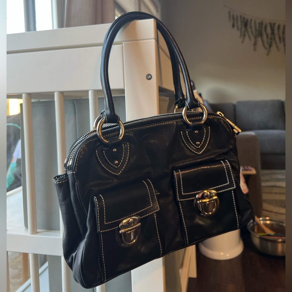 Marc Jacobs Black Leather Purse